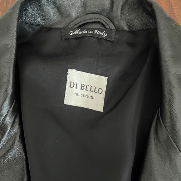 NWOT DI BELLO Men’s Genuine Soft Leather Jacket ITALY Sz 50 - Picture 4 of 9